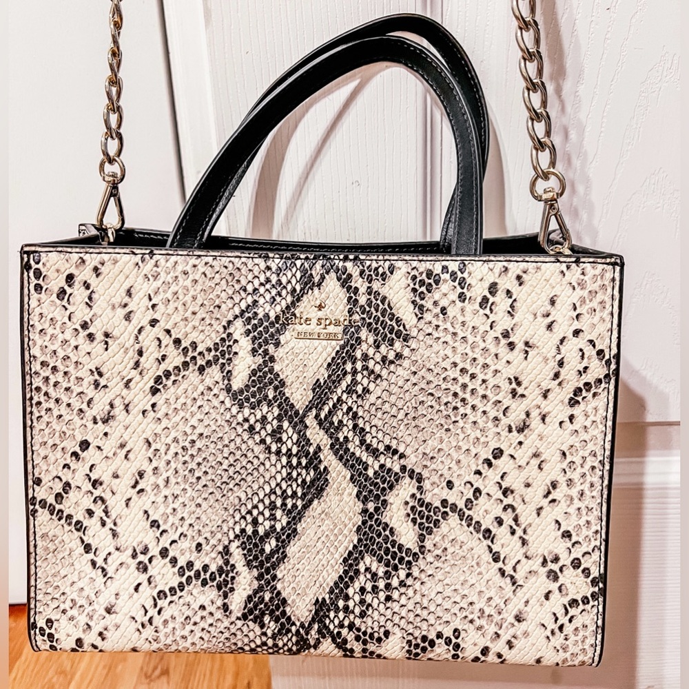 Kate Spade Emerson Snake Embossed Sam Satchel